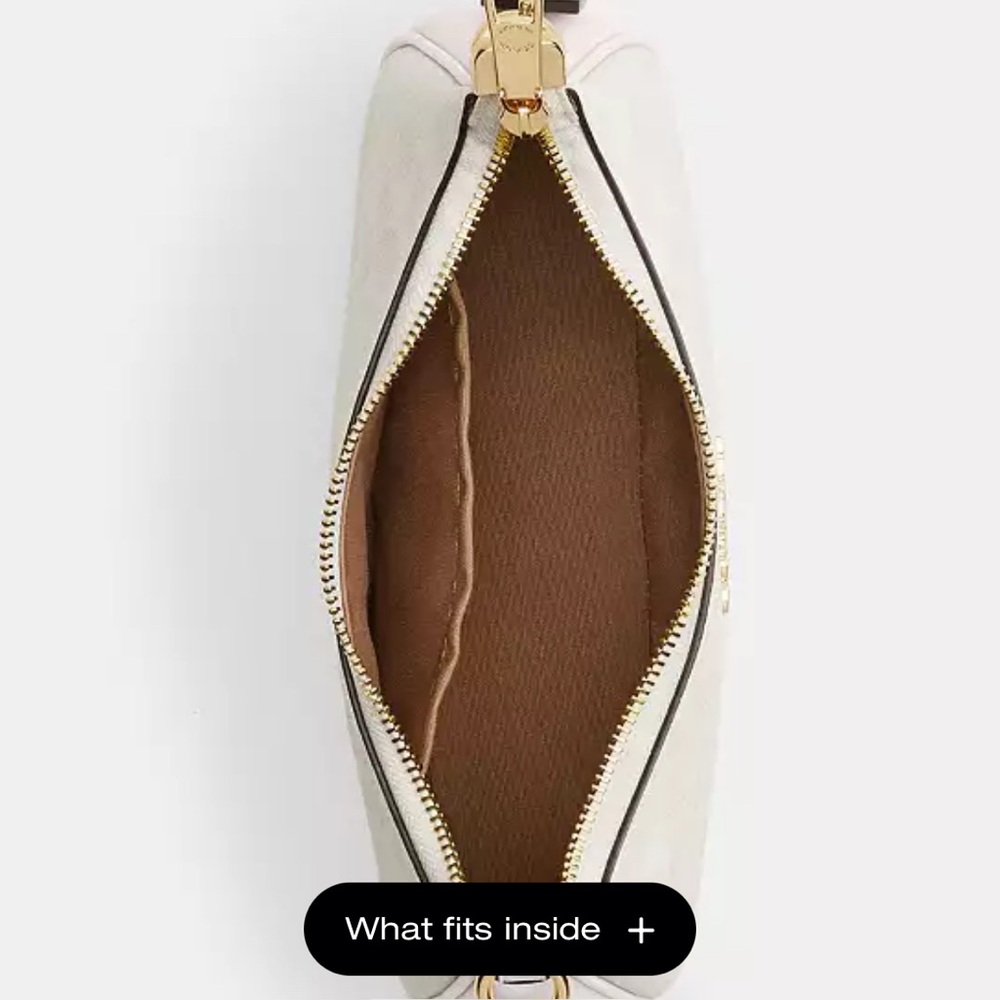 COACH Teri Shoulder Bag In Signature Canvas - Picture 3 of 8